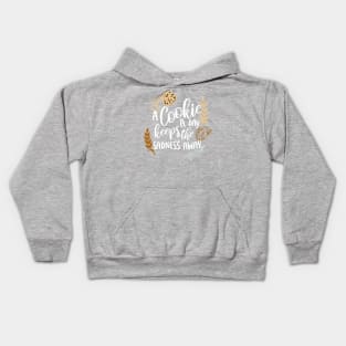 A Cookie a Day Keeps the Sadness Away Kids Hoodie